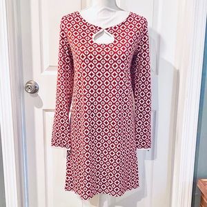 Max Studio Long Sleeve Cutout Detailed Dress